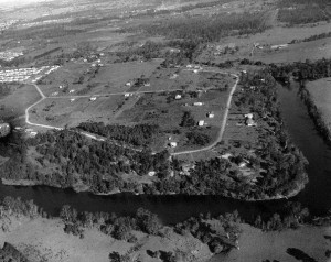 p0166, mid 1960s aerial photograph, lawnton